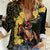 Melbourne Horse Racing Women Casual Shirt Yellow Roses - Ready Set Gallop! - Wonder Print Shop