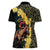 Melbourne Horse Racing Women Polo Shirt Yellow Roses - Ready Set Gallop! - Wonder Print Shop