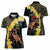 Melbourne Horse Racing Women Polo Shirt Yellow Roses - Ready Set Gallop! - Wonder Print Shop