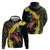 Melbourne Horse Racing Zip Hoodie Yellow Roses - Ready Set Gallop! - Wonder Print Shop