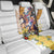 Melbourne Cup Australia Back Car Seat Cover Horse Racing Horseshoe Mix Yellow Roses - Wonder Print Shop