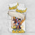 Melbourne Cup Australia Bedding Set Horse Racing Horseshoe Mix Yellow Roses - Wonder Print Shop