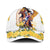 Melbourne Cup Australia Classic Cap Horse Racing Horseshoe Mix Yellow Roses - Wonder Print Shop