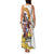 Melbourne Cup Australia Family Matching Tank Maxi Dress and Hawaiian Shirt Horse Racing Horseshoe Mix Yellow Roses - Wonder Print Shop