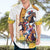 Melbourne Cup Australia Hawaiian Shirt Horse Racing Horseshoe Mix Yellow Roses - Wonder Print Shop