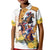 Melbourne Cup Australia Kid Polo Shirt Horse Racing Horseshoe Mix Yellow Roses - Wonder Print Shop