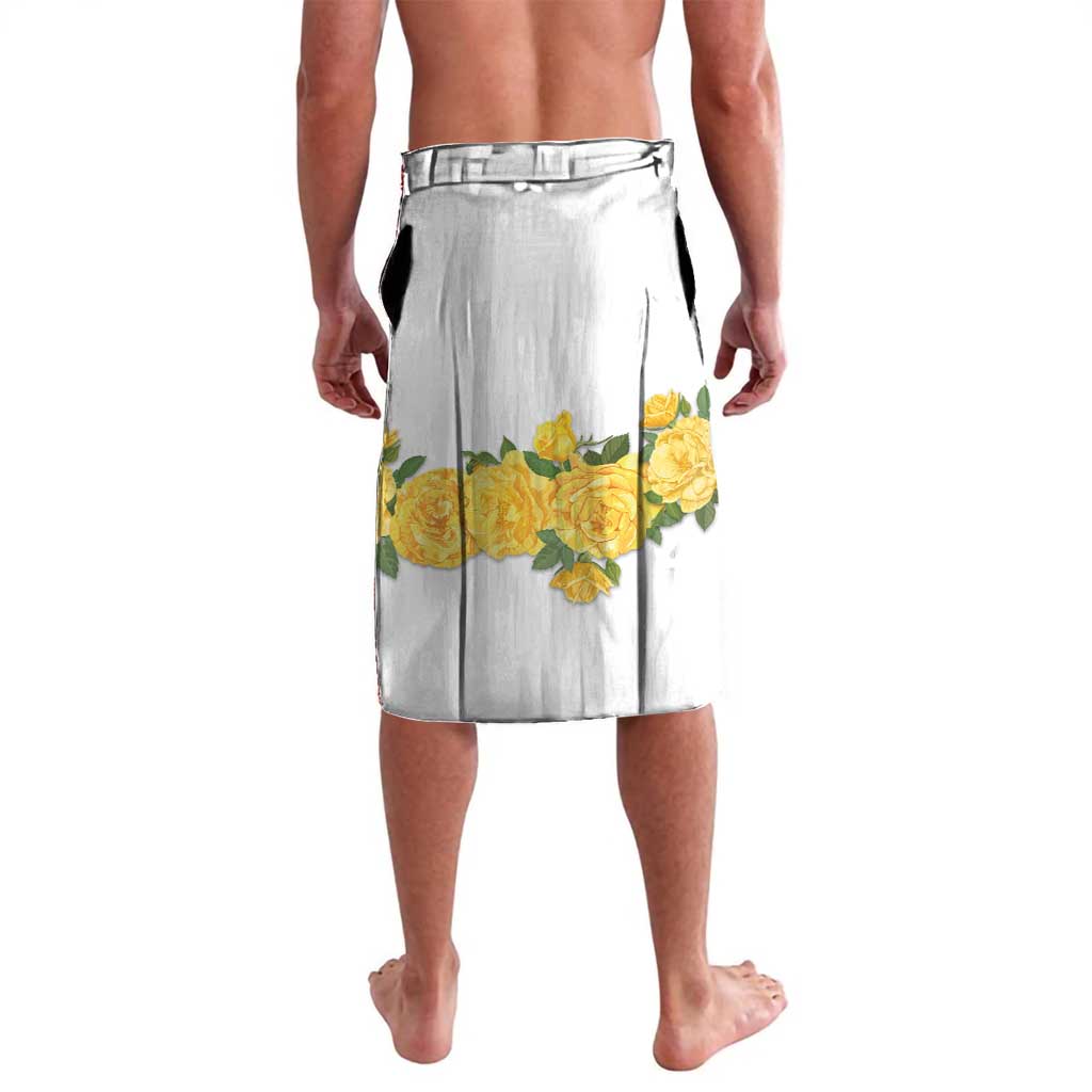 Melbourne Cup Australia Lavalava Horse Racing Horseshoe Mix Yellow Roses - Wonder Print Shop