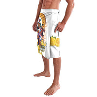 Melbourne Cup Australia Lavalava Horse Racing Horseshoe Mix Yellow Roses - Wonder Print Shop