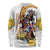 Melbourne Cup Australia Long Sleeve Shirt Horse Racing Horseshoe Mix Yellow Roses - Wonder Print Shop