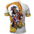 Melbourne Cup Australia Polo Shirt Horse Racing Horseshoe Mix Yellow Roses - Wonder Print Shop
