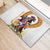 Melbourne Cup Australia Rubber Doormat Horse Racing Horseshoe Mix Yellow Roses - Wonder Print Shop