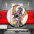 Melbourne Cup Australia Spare Tire Cover Horse Racing Horseshoe Mix Yellow Roses - Wonder Print Shop