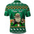 Personalised Ireland Christmas Polo Shirt Irish Santa Claus Nollaig Shona Duit - Wonder Print Shop