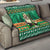 Personalised Ireland Christmas Quilt Irish Santa Claus Nollaig Shona Duit - Wonder Print Shop