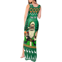 Personalised Ireland Christmas Tank Maxi Dress Irish Santa Claus Nollaig Shona Duit - Wonder Print Shop
