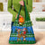 Personalised Scotland Christmas Grocery Bag Scottish Santa With Reindeer Nollaig Chridheil