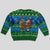 Personalised Scotland Christmas Kid Ugly Christmas Sweater Scottish Santa With Reindeer Nollaig Chridheil - Wonder Print Shop