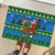 Personalised Scotland Christmas Rubber Doormat Scottish Santa With Reindeer Nollaig Chridheil - Wonder Print Shop