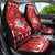 Personalised Lithuania Christmas Car Seat Cover Linksmu Kaledu - Wonder Print Shop