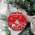 Personalised Lithuania Christmas Ceramic Ornament Linksmu Kaledu - Wonder Print Shop