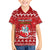Personalised Lithuania Christmas Family Matching Short Sleeve Bodycon Dress and Hawaiian Shirt Linksmu Kaledu - Wonder Print Shop