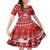 Personalised Lithuania Christmas Family Matching Tank Maxi Dress and Hawaiian Shirt Linksmu Kaledu - Wonder Print Shop