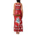 Personalised Lithuania Christmas Family Matching Tank Maxi Dress and Hawaiian Shirt Linksmu Kaledu - Wonder Print Shop