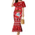 Personalised Lithuania Christmas Mermaid Dress Linksmu Kaledu - Wonder Print Shop