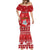 Personalised Lithuania Christmas Mermaid Dress Linksmu Kaledu - Wonder Print Shop