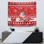 Personalised Lithuania Christmas Tapestry Linksmu Kaledu - Wonder Print Shop