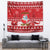 Personalised Lithuania Christmas Tapestry Linksmu Kaledu - Wonder Print Shop