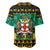 Personalised Jamaica Christmas Baseball Jersey Jamaican Coat Of Arms Xmas Vibes - Wonder Print Shop