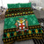 Personalised Jamaica Christmas Bedding Set Jamaican Coat Of Arms Xmas Vibes - Wonder Print Shop