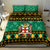 Personalised Jamaica Christmas Bedding Set Jamaican Coat Of Arms Xmas Vibes - Wonder Print Shop