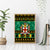 Personalised Jamaica Christmas Canvas Wall Art Jamaican Coat Of Arms Xmas Vibes - Wonder Print Shop
