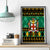Personalised Jamaica Christmas Canvas Wall Art Jamaican Coat Of Arms Xmas Vibes - Wonder Print Shop