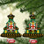 Personalised Jamaica Christmas Ceramic Ornament Jamaican Coat Of Arms Xmas Vibes - Wonder Print Shop