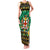 Personalised Jamaica Christmas Family Matching Tank Maxi Dress and Hawaiian Shirt Jamaican Coat Of Arms Xmas Vibes - Wonder Print Shop