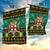 Personalised Jamaica Christmas Garden Flag Jamaican Coat Of Arms Xmas Vibes - Wonder Print Shop