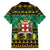 Personalised Jamaica Christmas Hawaiian Shirt Jamaican Coat Of Arms Xmas Vibes - Wonder Print Shop