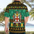 Personalised Jamaica Christmas Hawaiian Shirt Jamaican Coat Of Arms Xmas Vibes - Wonder Print Shop