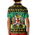 Personalised Jamaica Christmas Kid Polo Shirt Jamaican Coat Of Arms Xmas Vibes - Wonder Print Shop