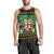 Personalised Jamaica Christmas Men Tank Top Jamaican Coat Of Arms Xmas Vibes - Wonder Print Shop