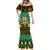Personalised Jamaica Christmas Mermaid Dress Jamaican Coat Of Arms Xmas Vibes - Wonder Print Shop