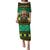 Personalised Jamaica Christmas Puletasi Jamaican Coat Of Arms Xmas Vibes - Wonder Print Shop