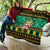 Personalised Jamaica Christmas Quilt Jamaican Coat Of Arms Xmas Vibes - Wonder Print Shop