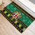 Personalised Jamaica Christmas Rubber Doormat Jamaican Coat Of Arms Xmas Vibes - Wonder Print Shop