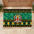 Personalised Jamaica Christmas Rubber Doormat Jamaican Coat Of Arms Xmas Vibes - Wonder Print Shop