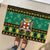 Personalised Jamaica Christmas Rubber Doormat Jamaican Coat Of Arms Xmas Vibes - Wonder Print Shop