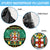 Personalised Jamaica Christmas Spare Tire Cover Jamaican Coat Of Arms Xmas Vibes - Wonder Print Shop